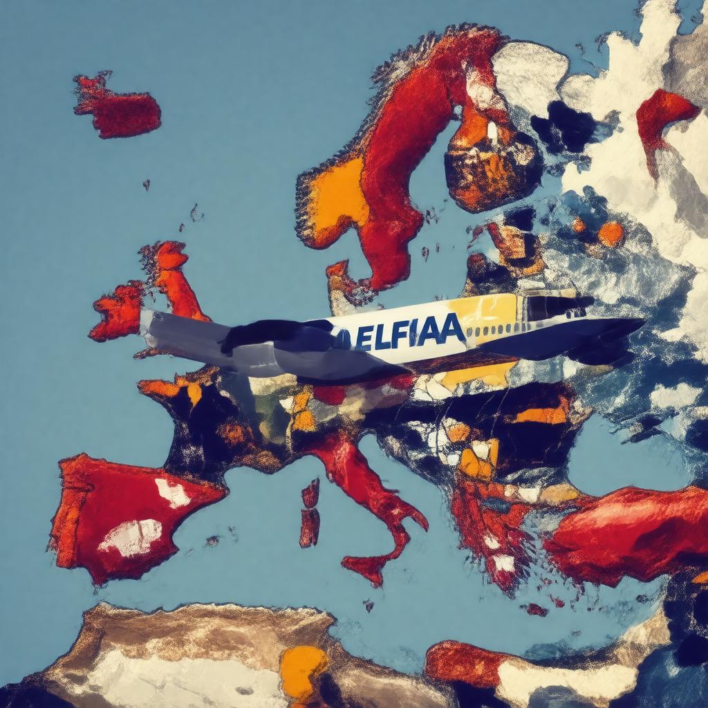 AI-created image of European Low Fares Airline Association