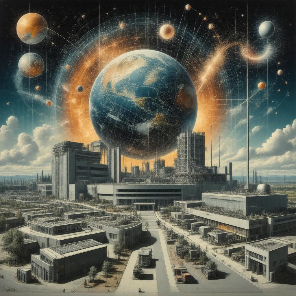 AI-created image of European Organization for Nuclear Research