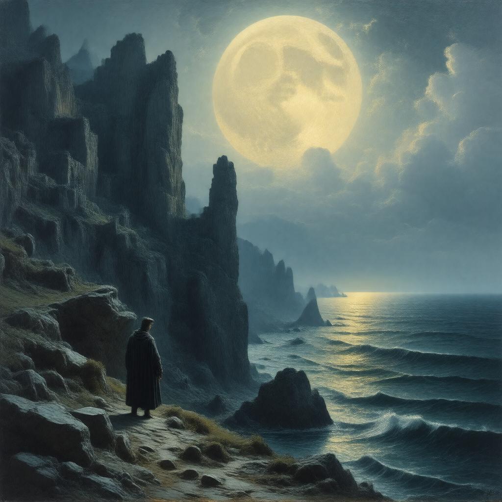 AI-created image of European Romanticism