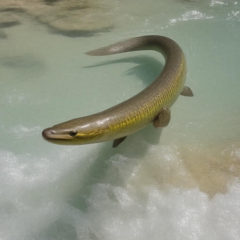 AI-created image of European eel