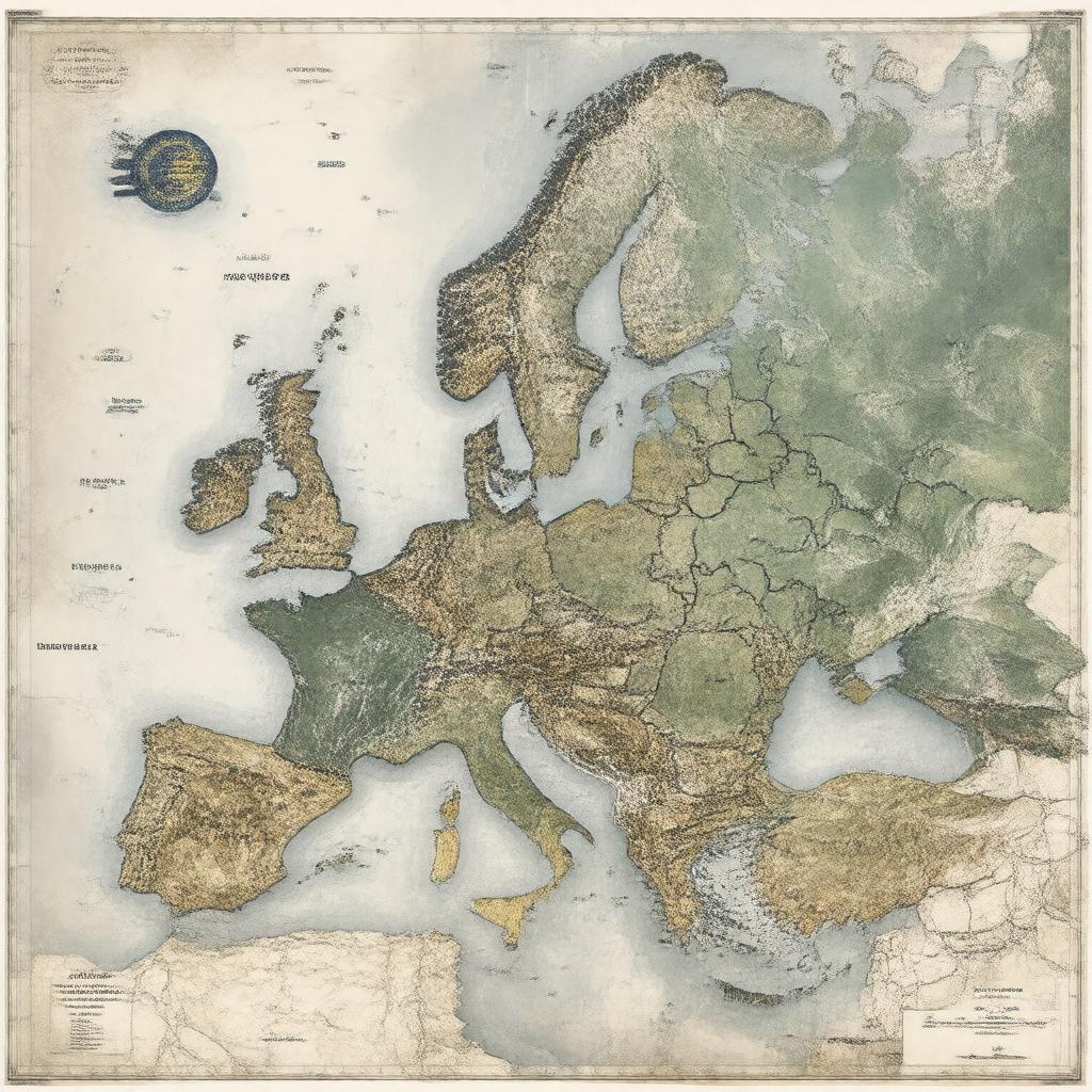 AI-created image of Eurozone