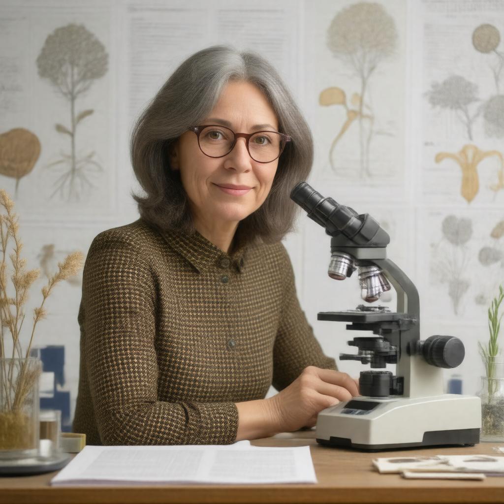 AI-created image of Eva B. Koppelhus