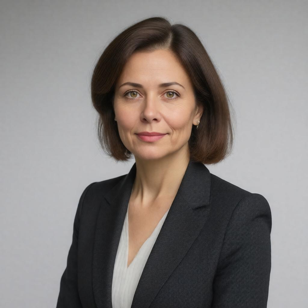 AI-created image of Eva Inés Obergfell