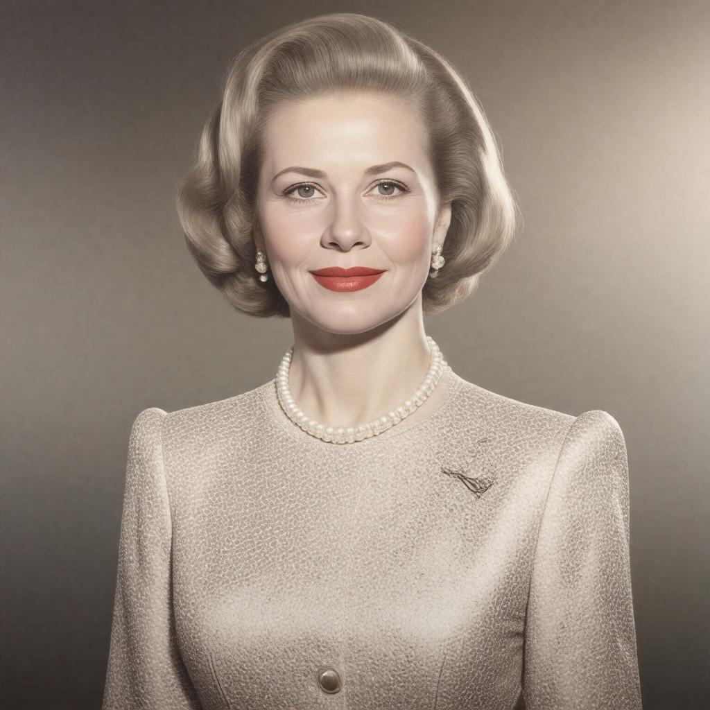 AI-created image of Eva Perón