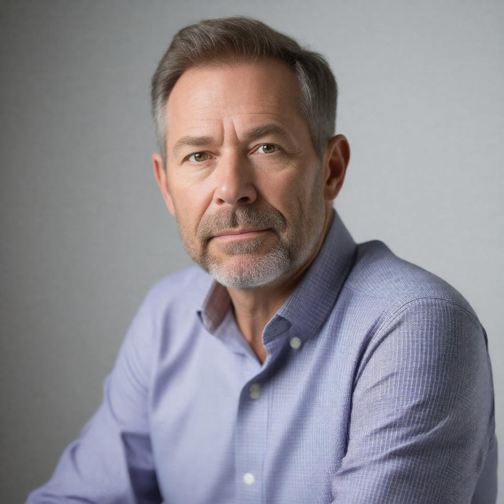 AI-created image of Evan Gold