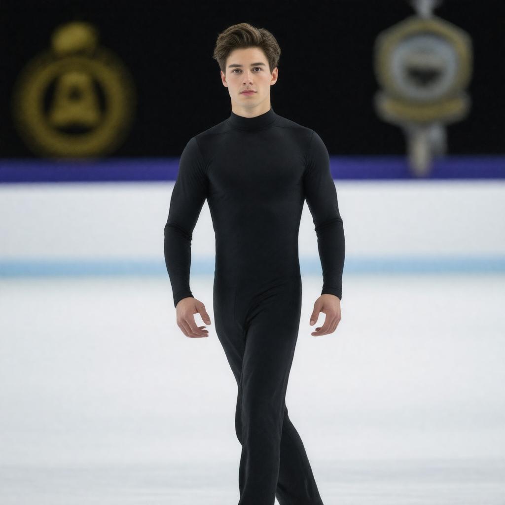 AI-created image of Evan Lysacek