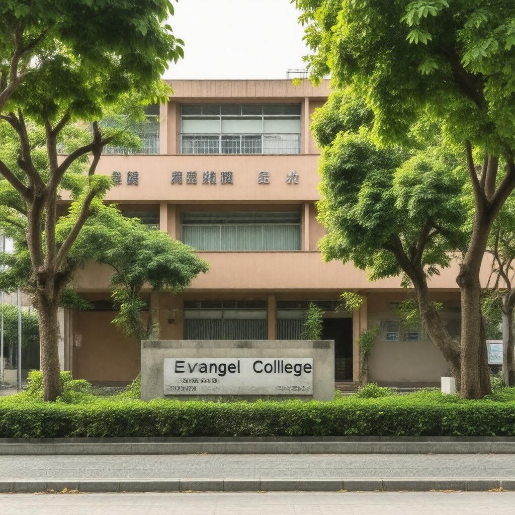 AI-created image of Evangel College