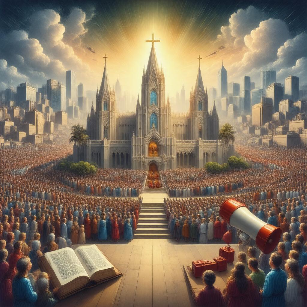 AI-created image of Evangelical Christianity