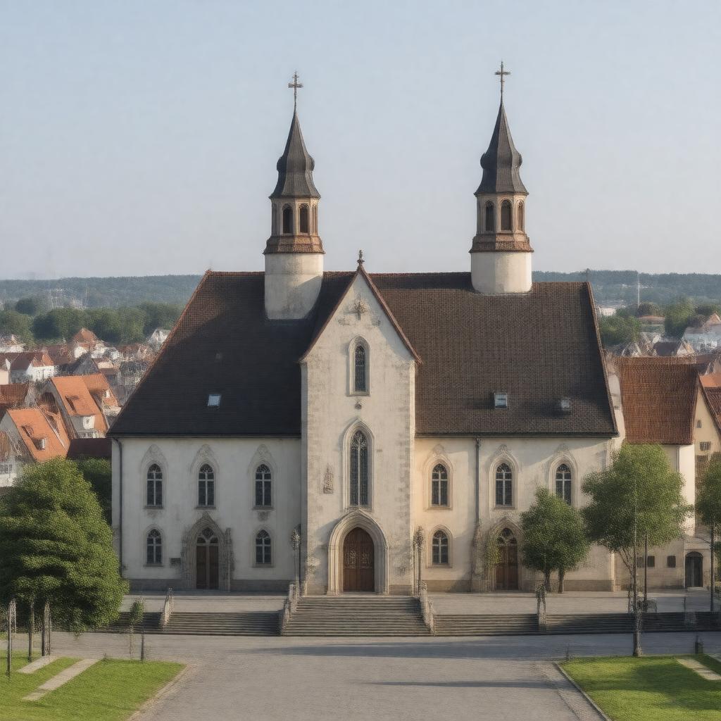 AI-created image of Evangelical Church in Germany