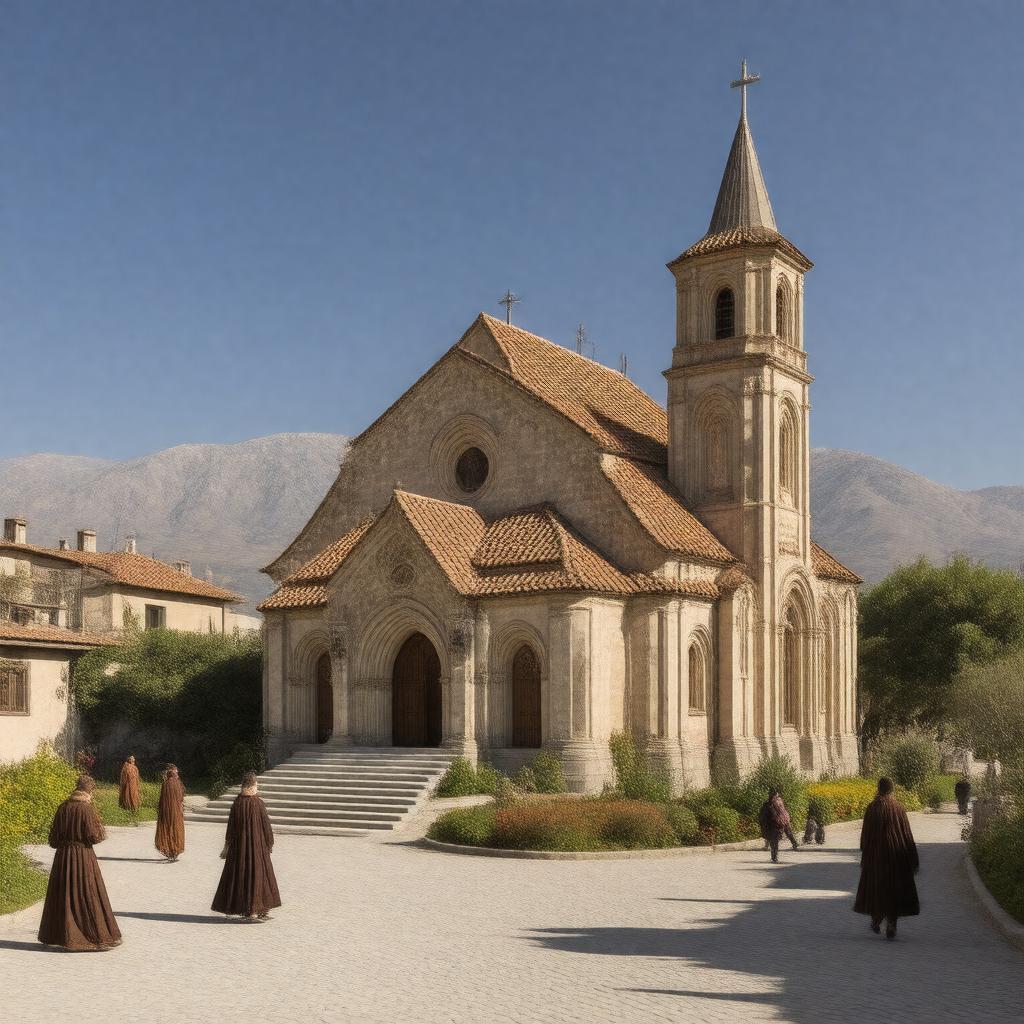 AI-created image of Evangelical Lutheran Church of Armenia