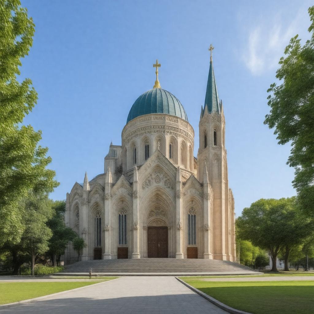AI-created image of Evangelical Lutheran Church of Azerbaijan