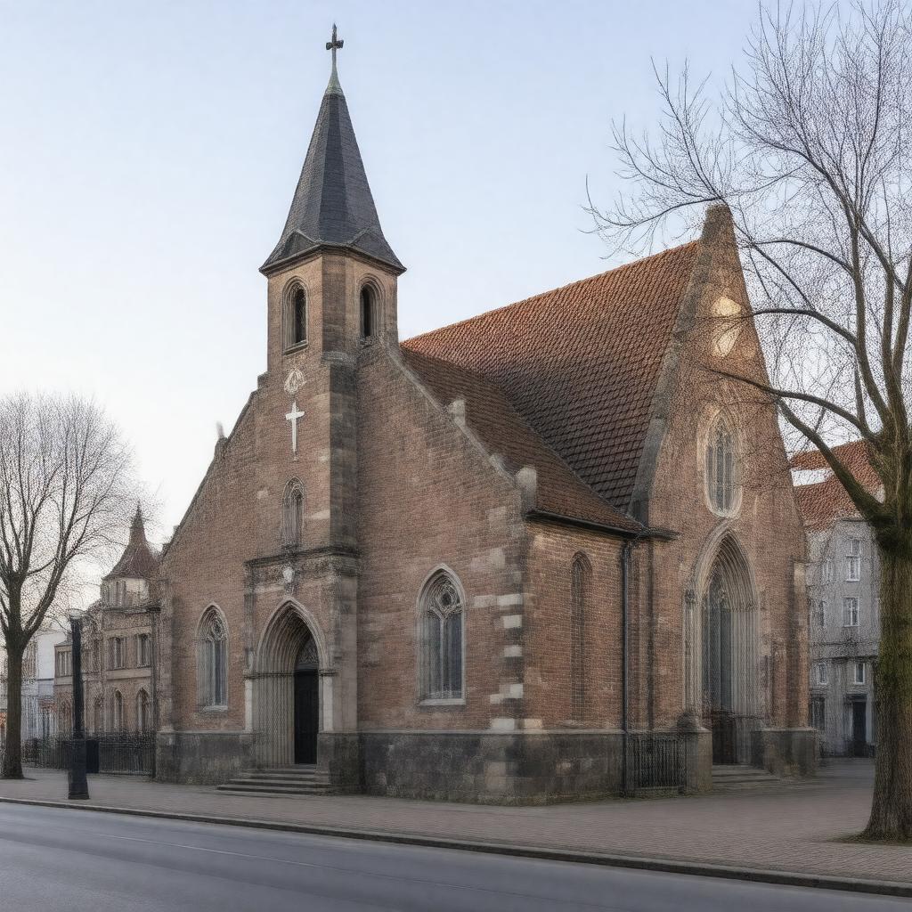 AI-created image of Evangelical Lutheran Church of Belgium