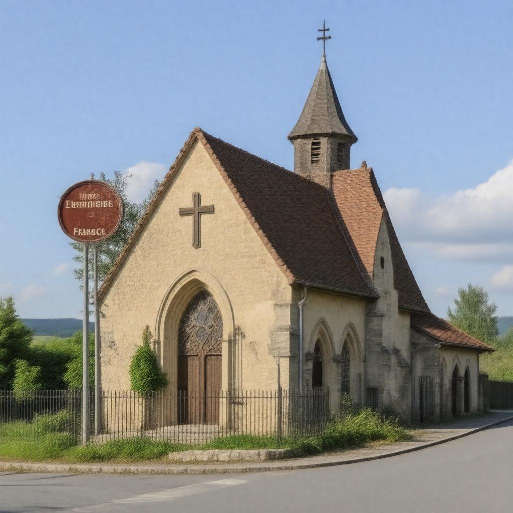AI-created image of Evangelical Lutheran Church of France