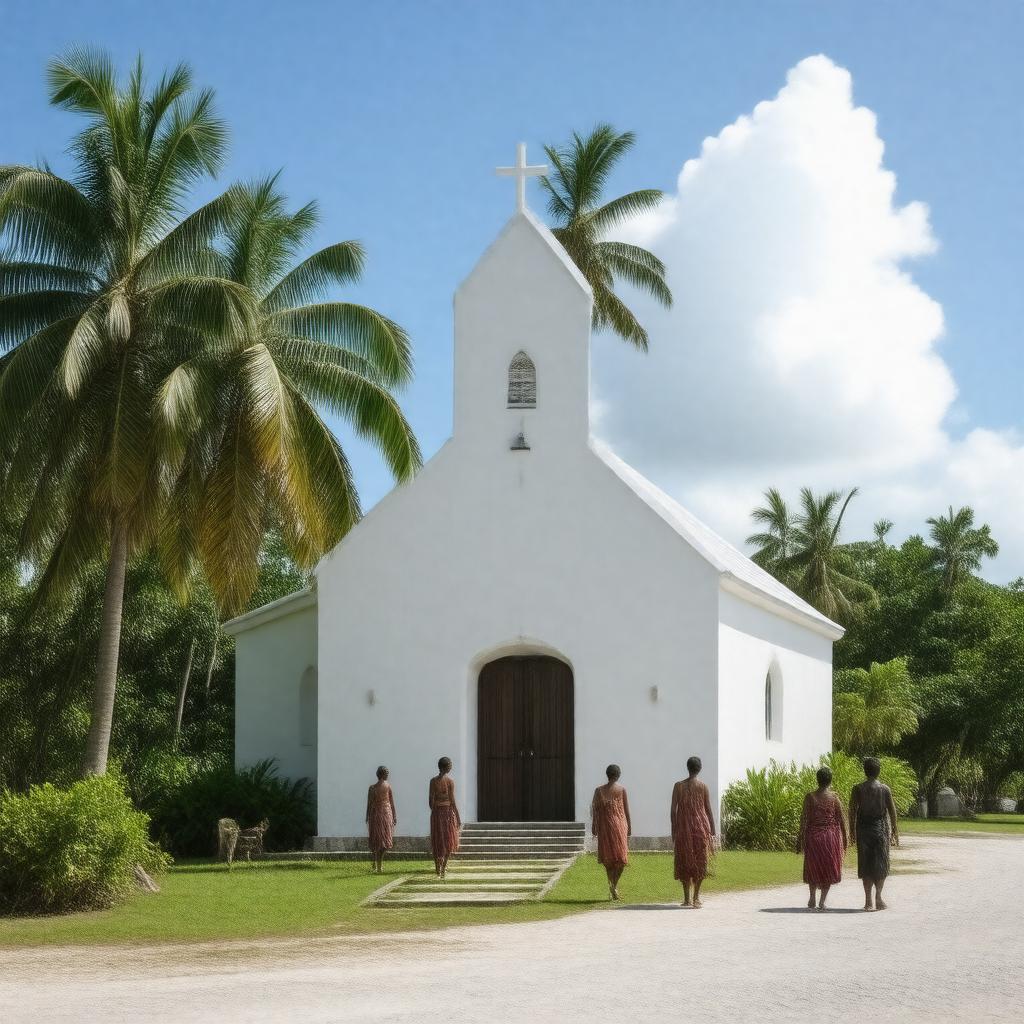 AI-created image of Evangelical Lutheran Church of Kiribati