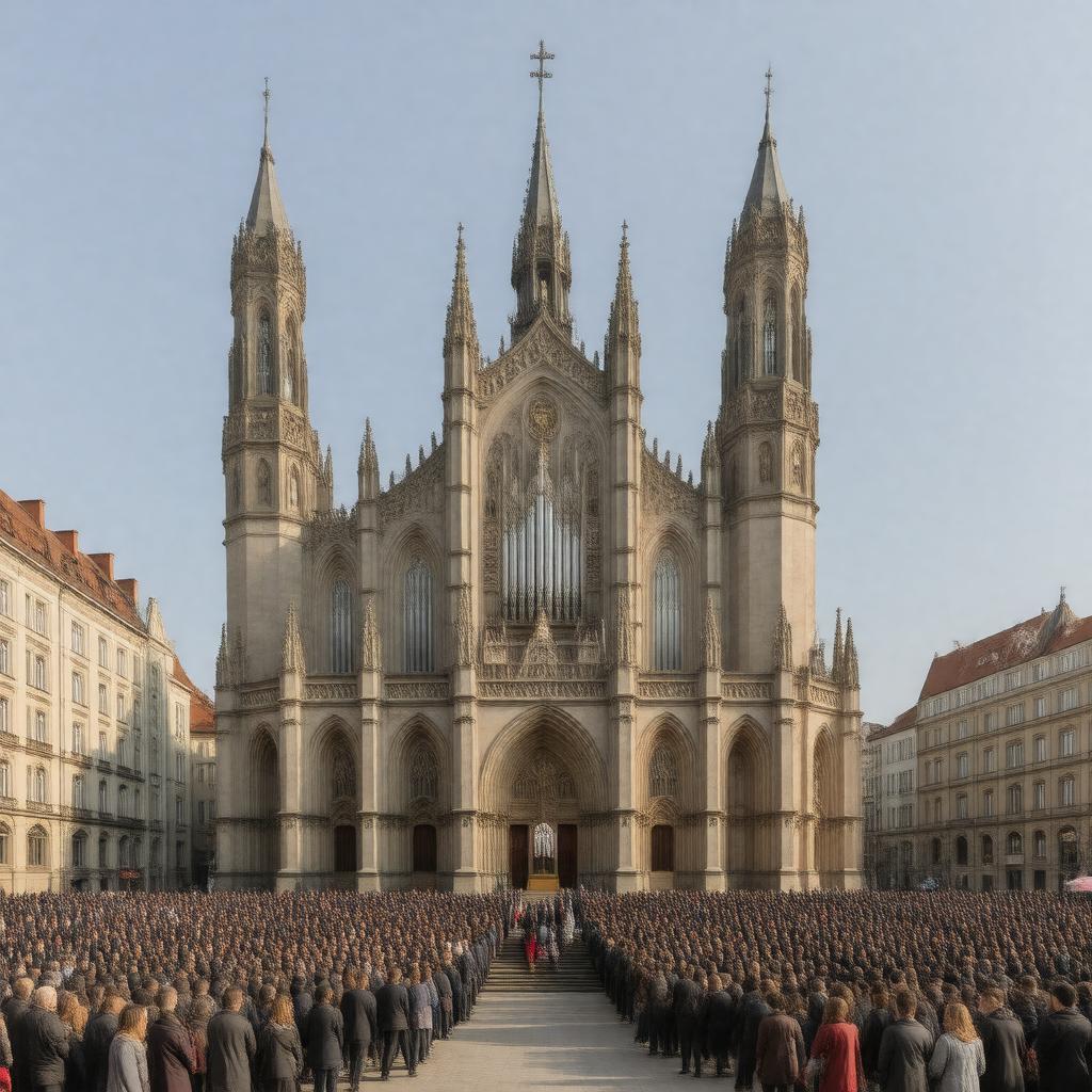 AI-created image of Evangelical Lutheran Church of Latvia