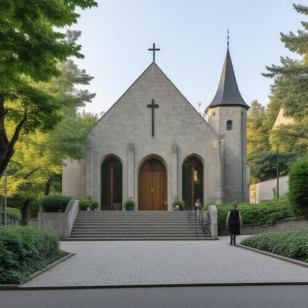AI-created image of Evangelical Lutheran Church of Luxembourg
