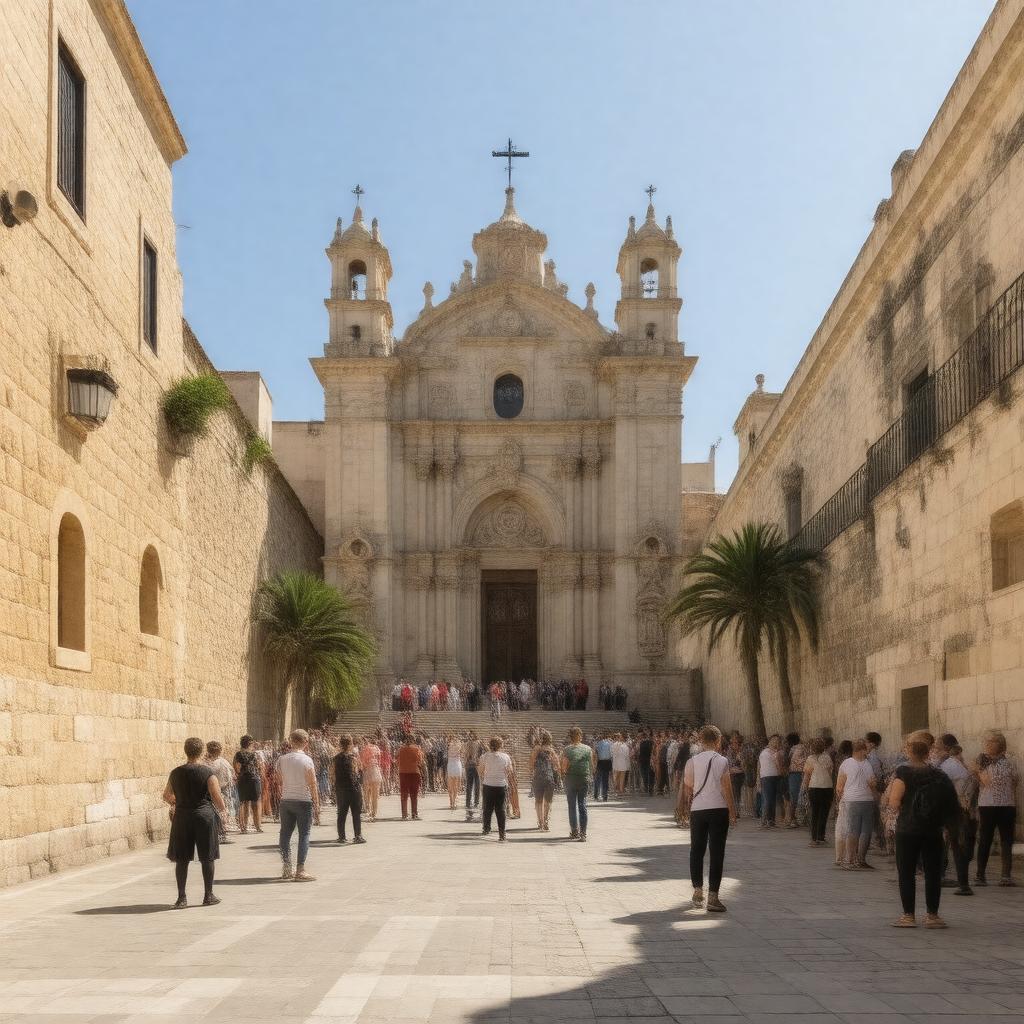 AI-created image of Evangelical Lutheran Church of Malta