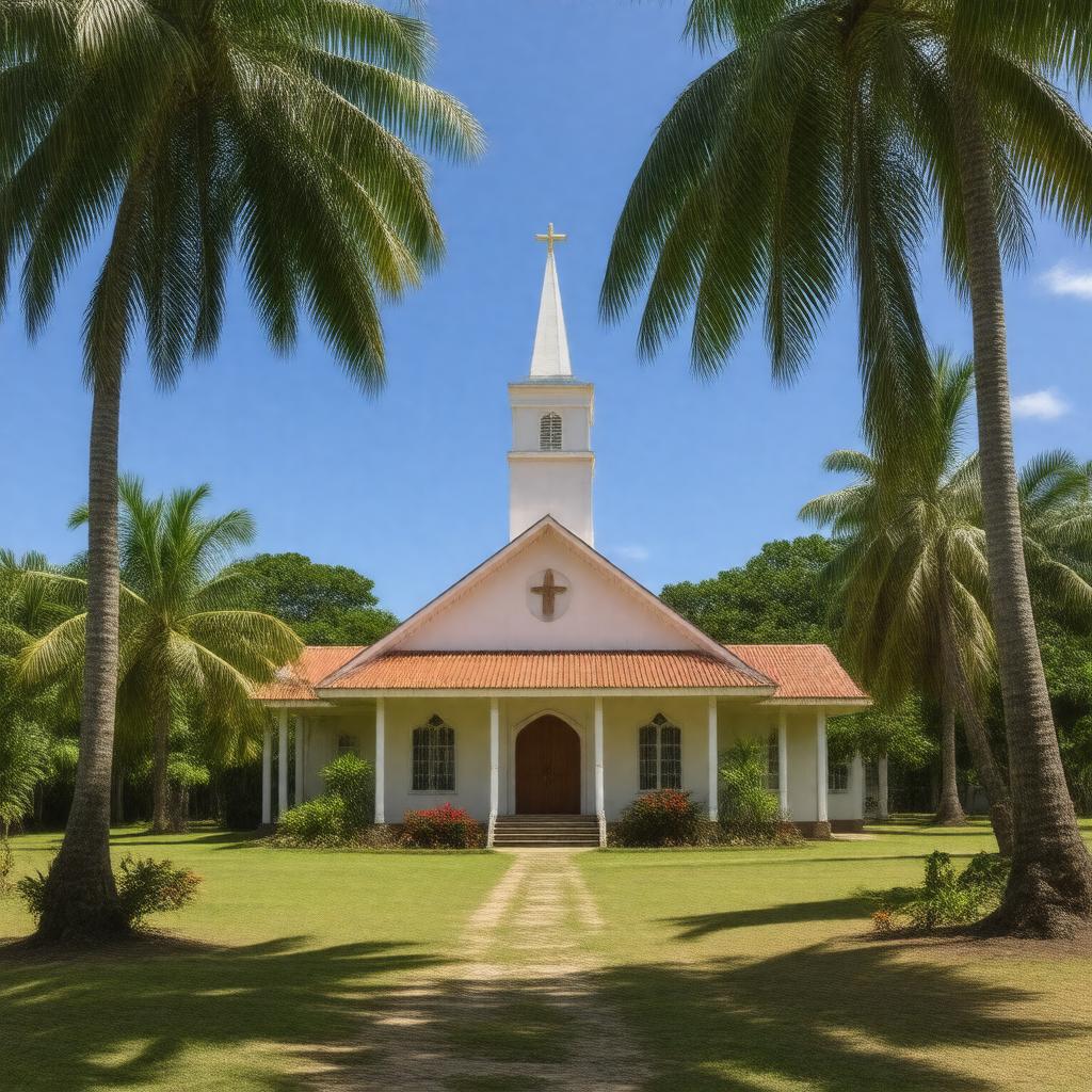 AI-created image of Evangelical Lutheran Church of Marshall Islands