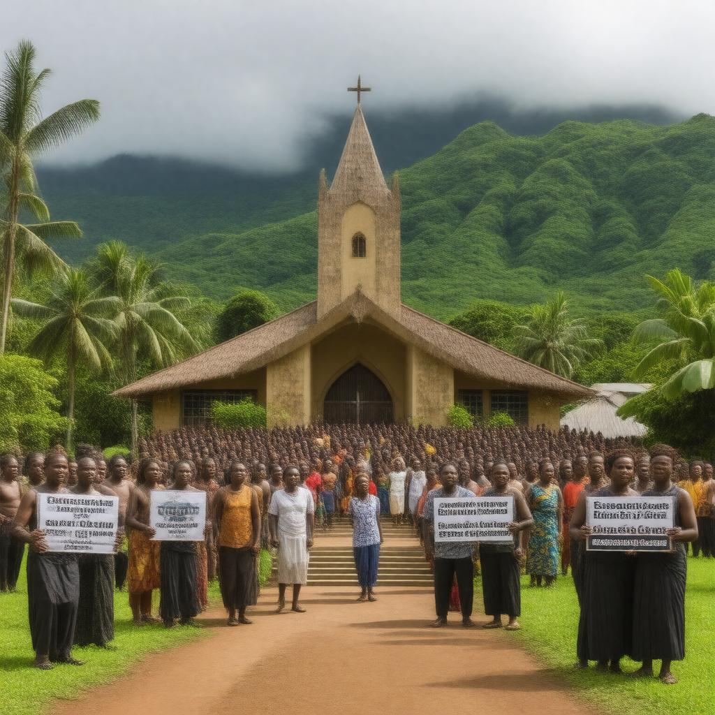 AI-created image of Evangelical Lutheran Church of Papua New Guinea