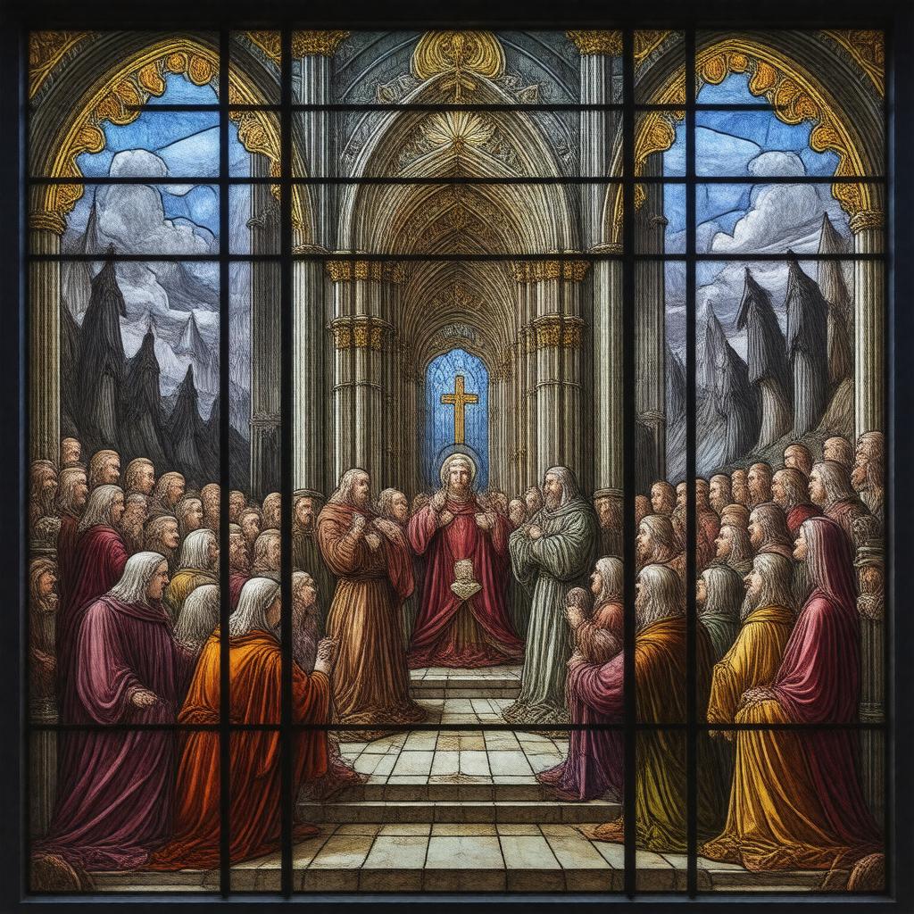 Click to view larger image AI-created image of Evangelical Presbyterian