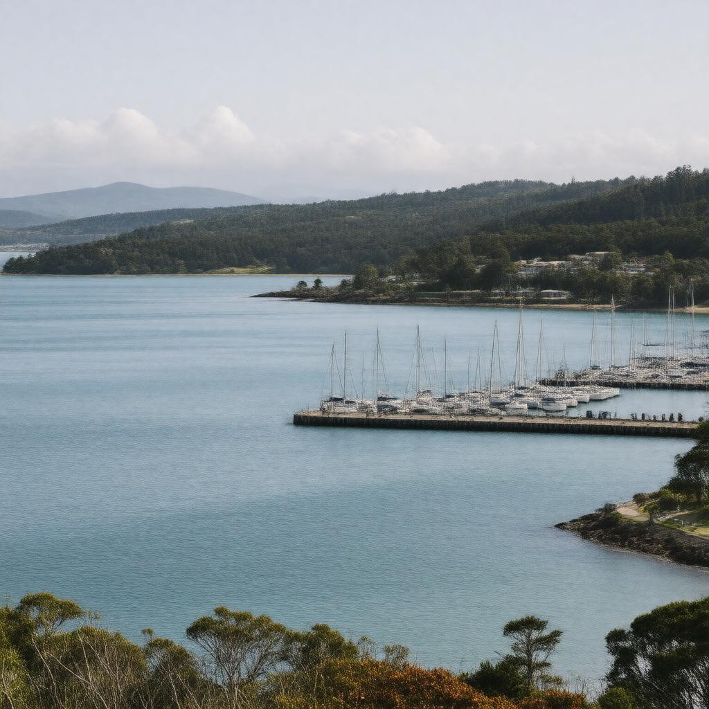 AI-created image of Evans Bay