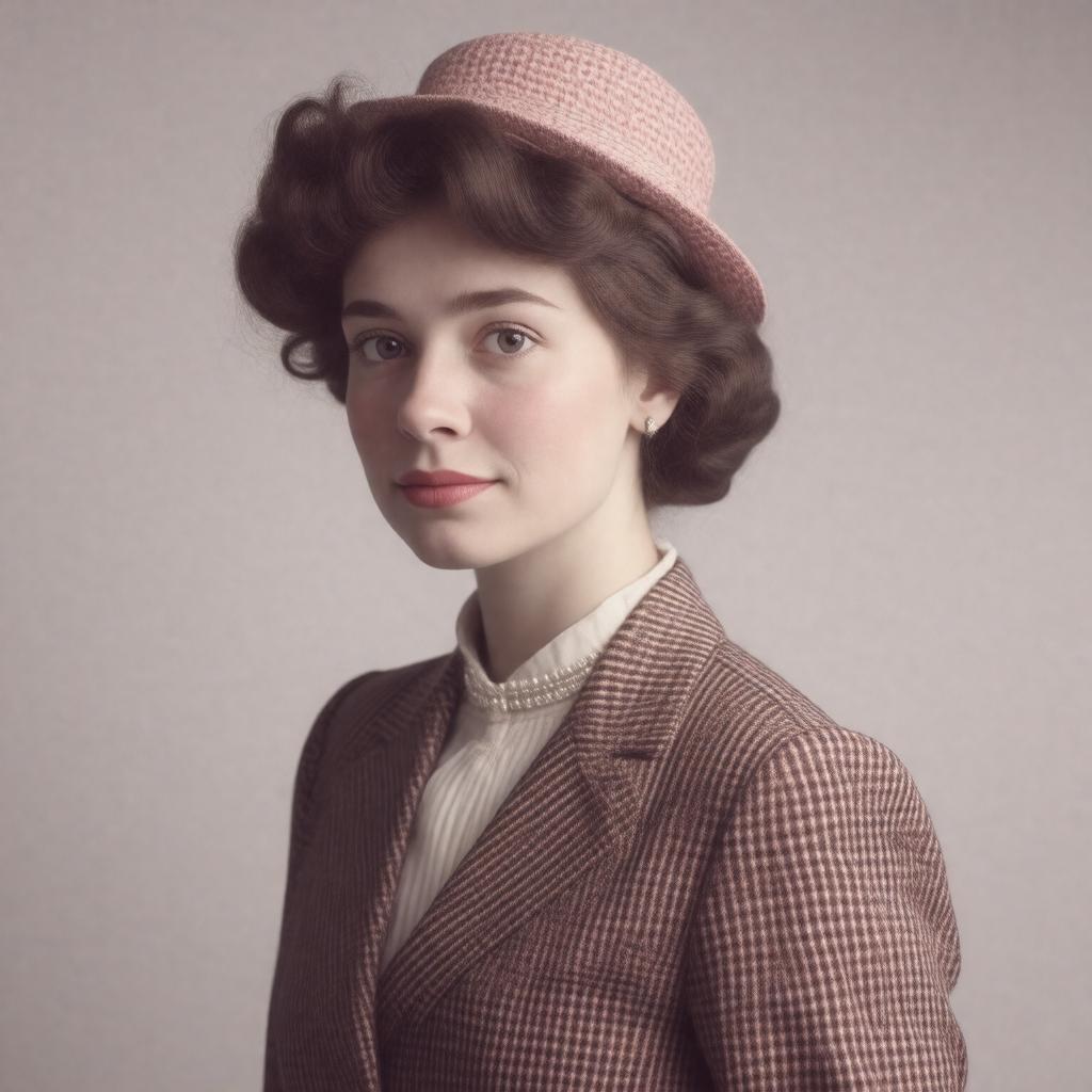 AI-created image of Evelyn Florence Margaret Gardner