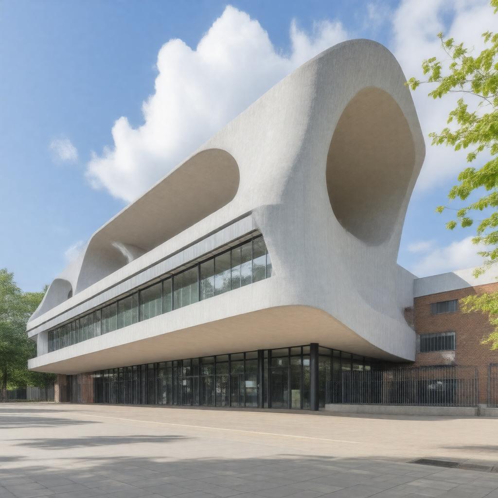 AI-created image of Evelyn Grace Academy