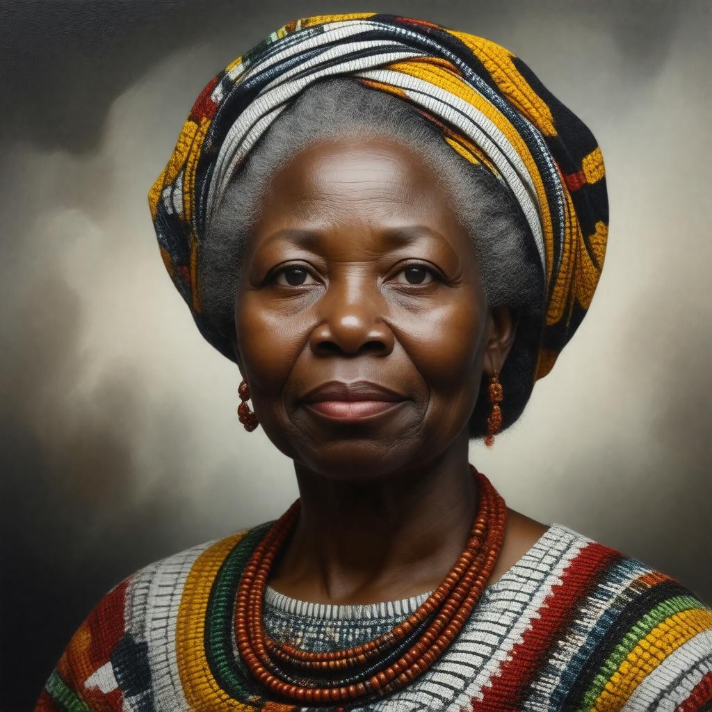 AI-created image of Evelyn Ntoko Mase