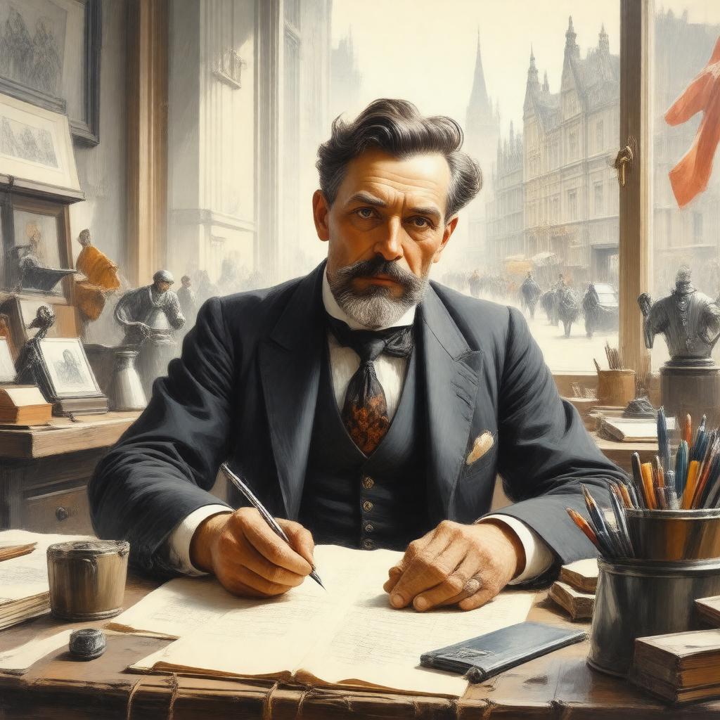 AI-created image of Everard Hopkins