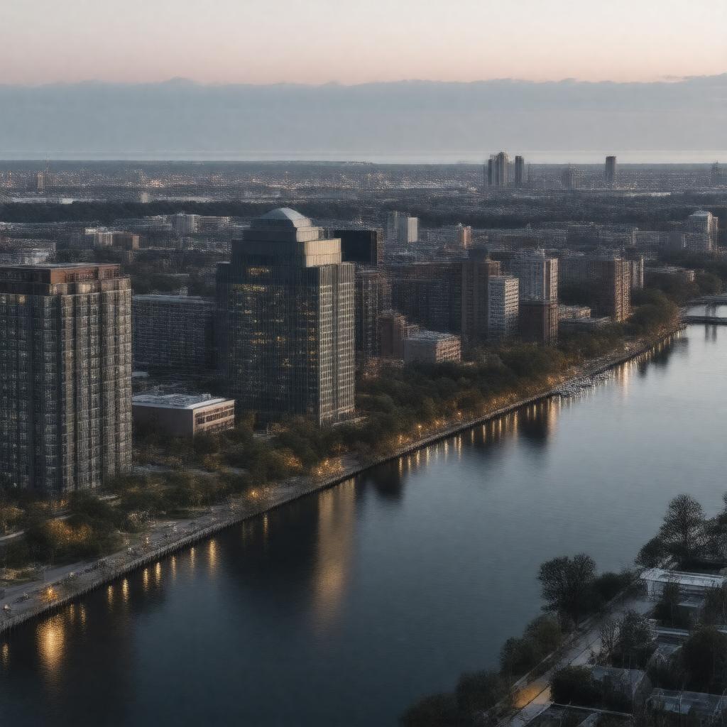 AI-created image of Everett, Massachusetts