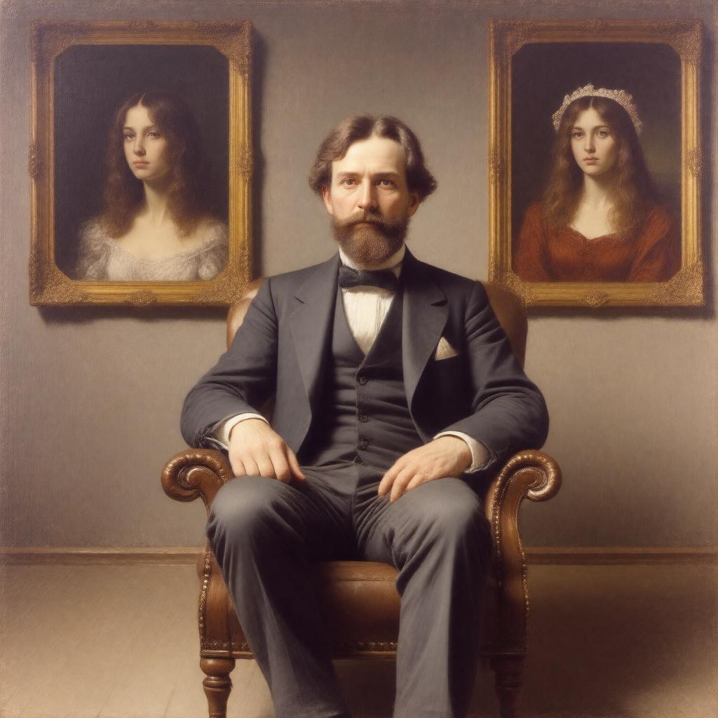 AI-created image of Everett Millais