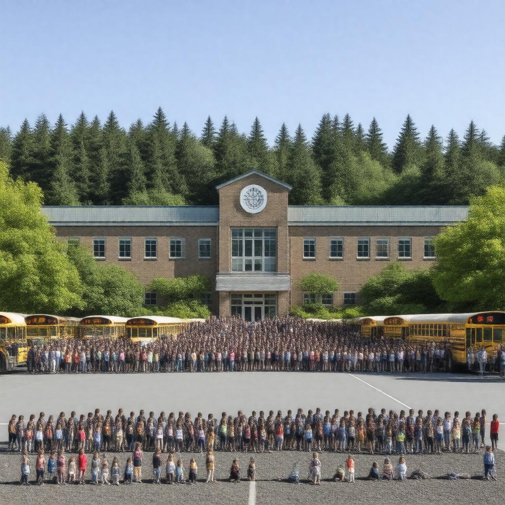 AI-created image of Everett Public Schools