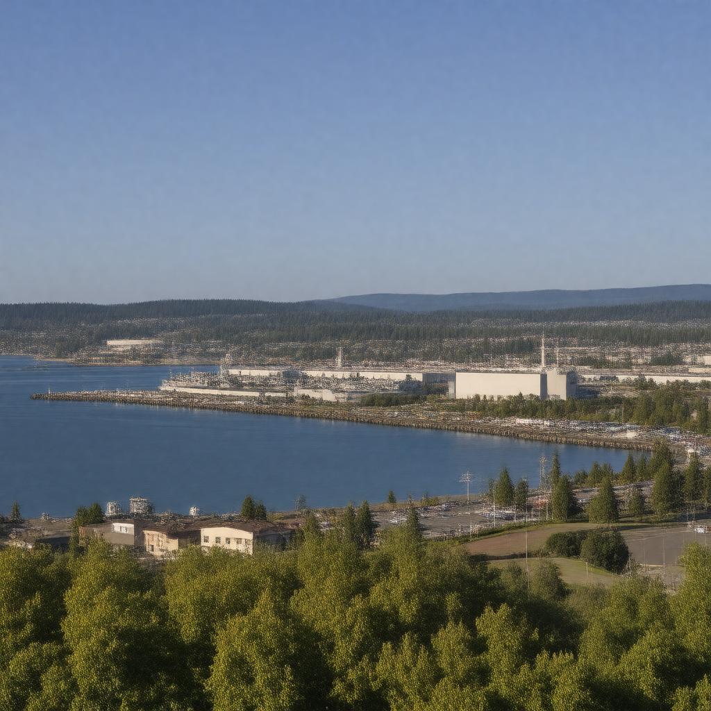 AI-created image of Everett, Washington