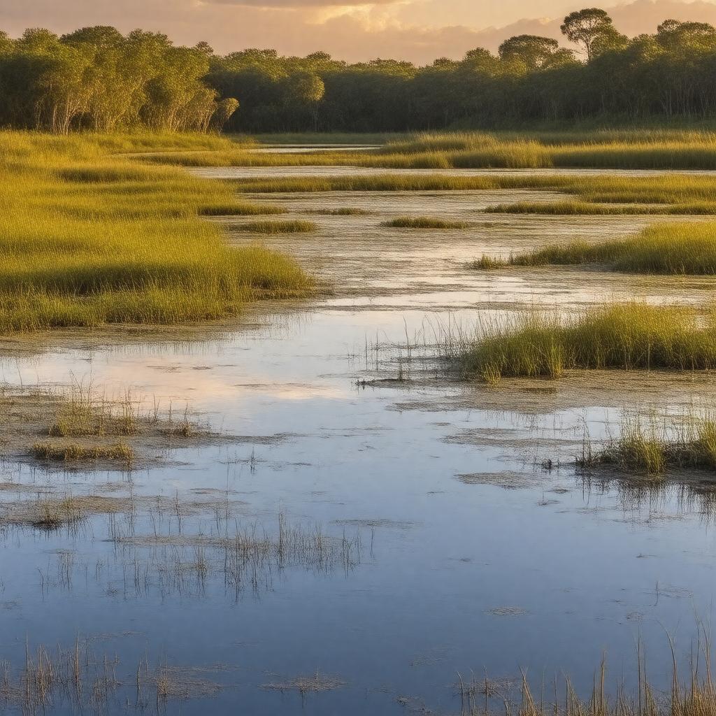 AI-created image of Everglades National Park