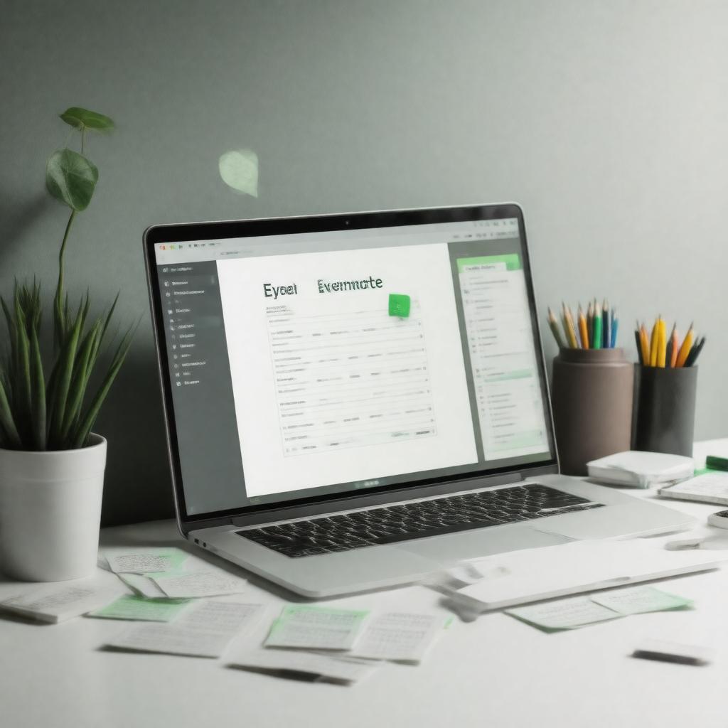 AI-created image of Evernote