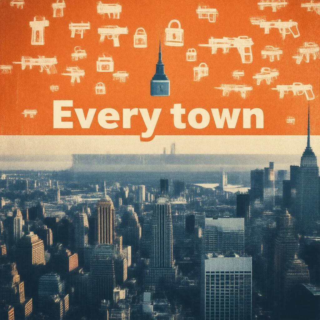 Click to view larger image AI-created image of Everytown for Gun Safety