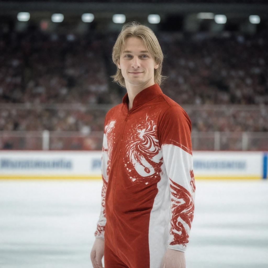 AI-created image of Evgeni Plushenko
