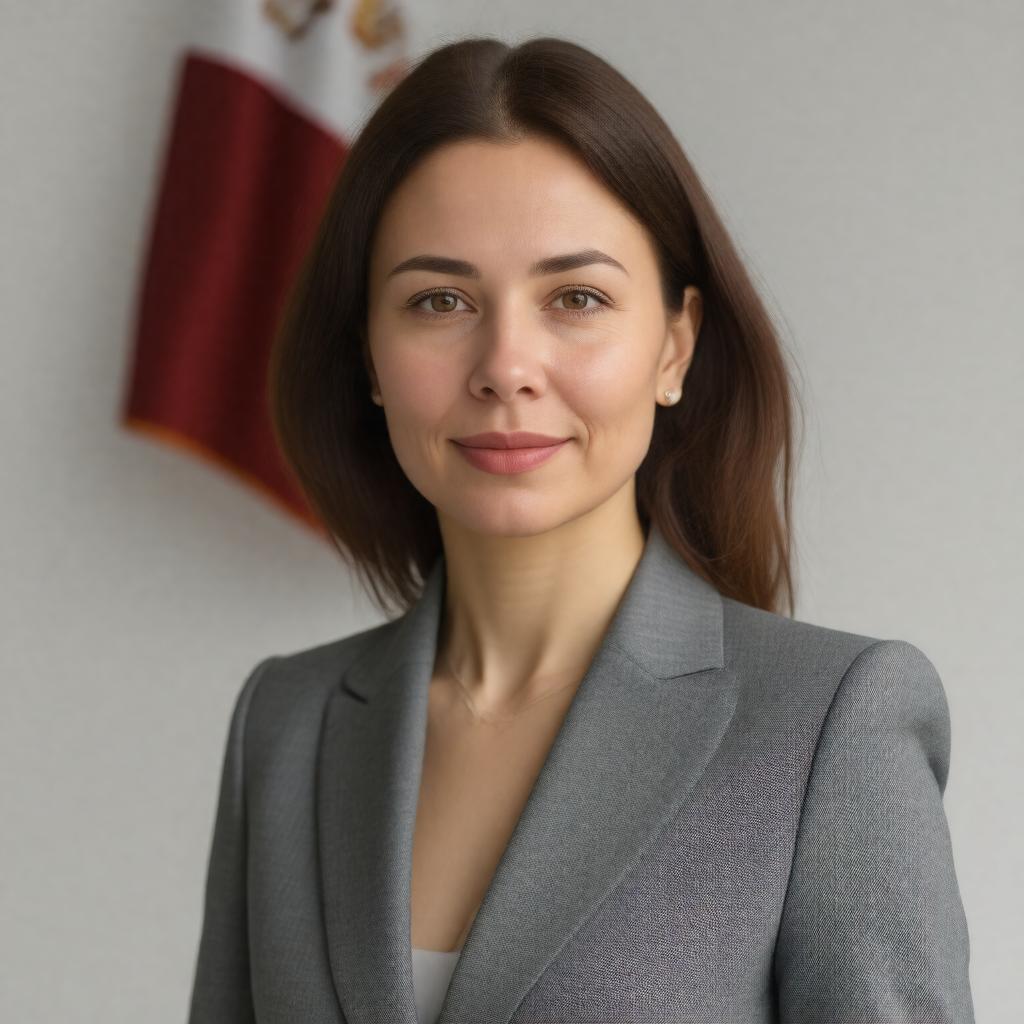 AI-created image of Evika Siliņa