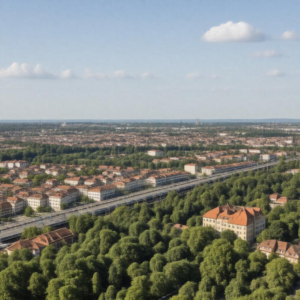 AI-created image of Evry-Courcouronnes