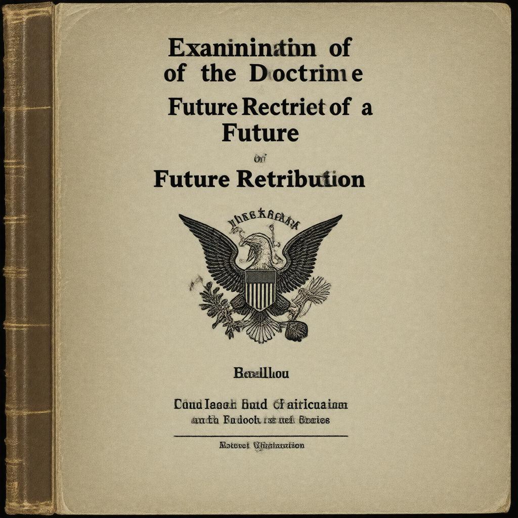 Click to view larger image AI-created image of Examination of the Doctrine of a Future Retribution
