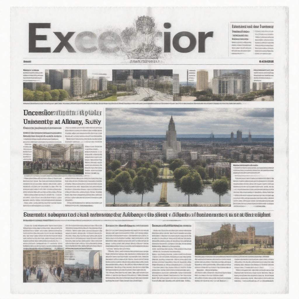 Click to view larger image AI-created image of Excelsior (student newspaper)