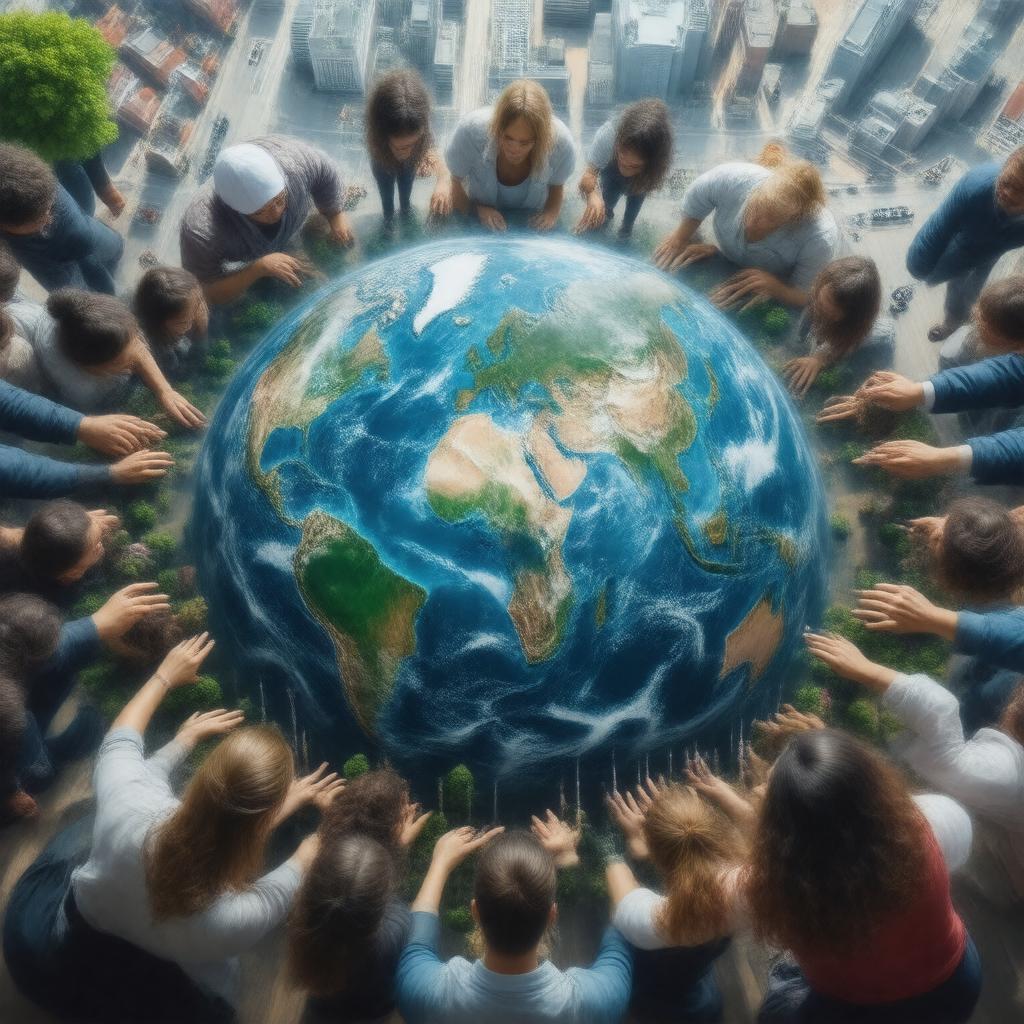 AI-created image of Exchange Visitor Program