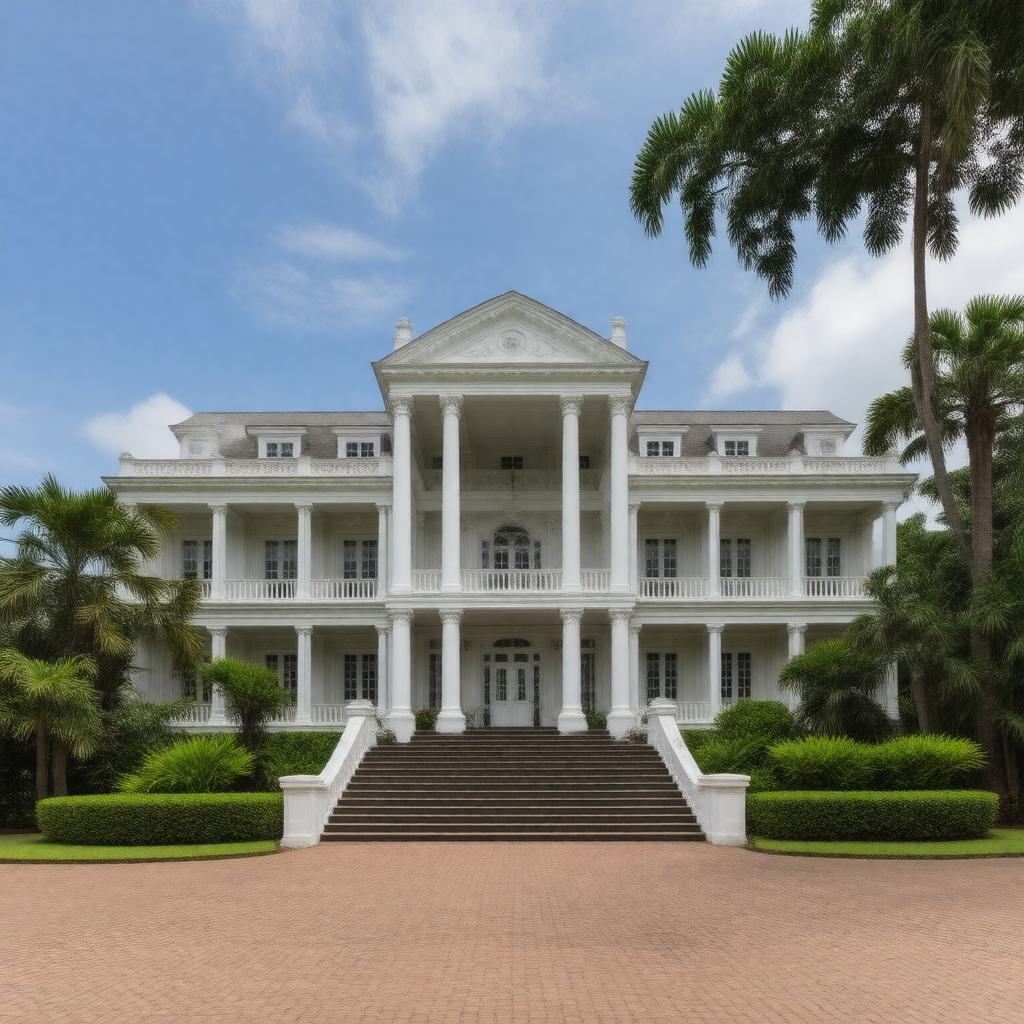 Click to view larger image AI-created image of Executive Mansion
