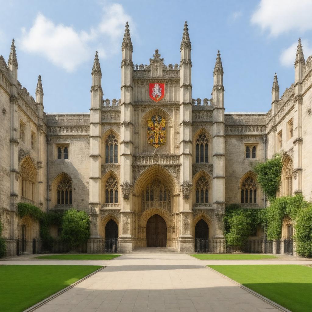 AI-created image of Exeter College