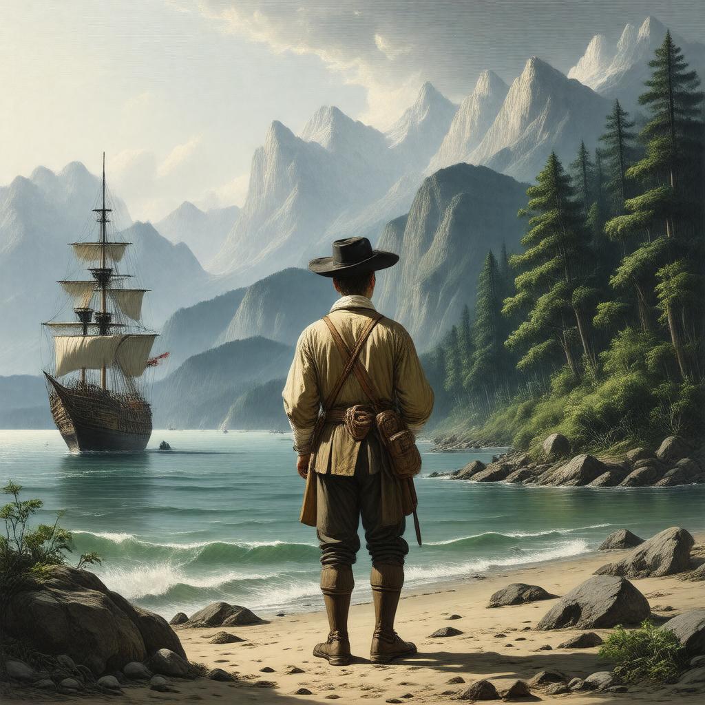 AI-created image of Exploration of the New World