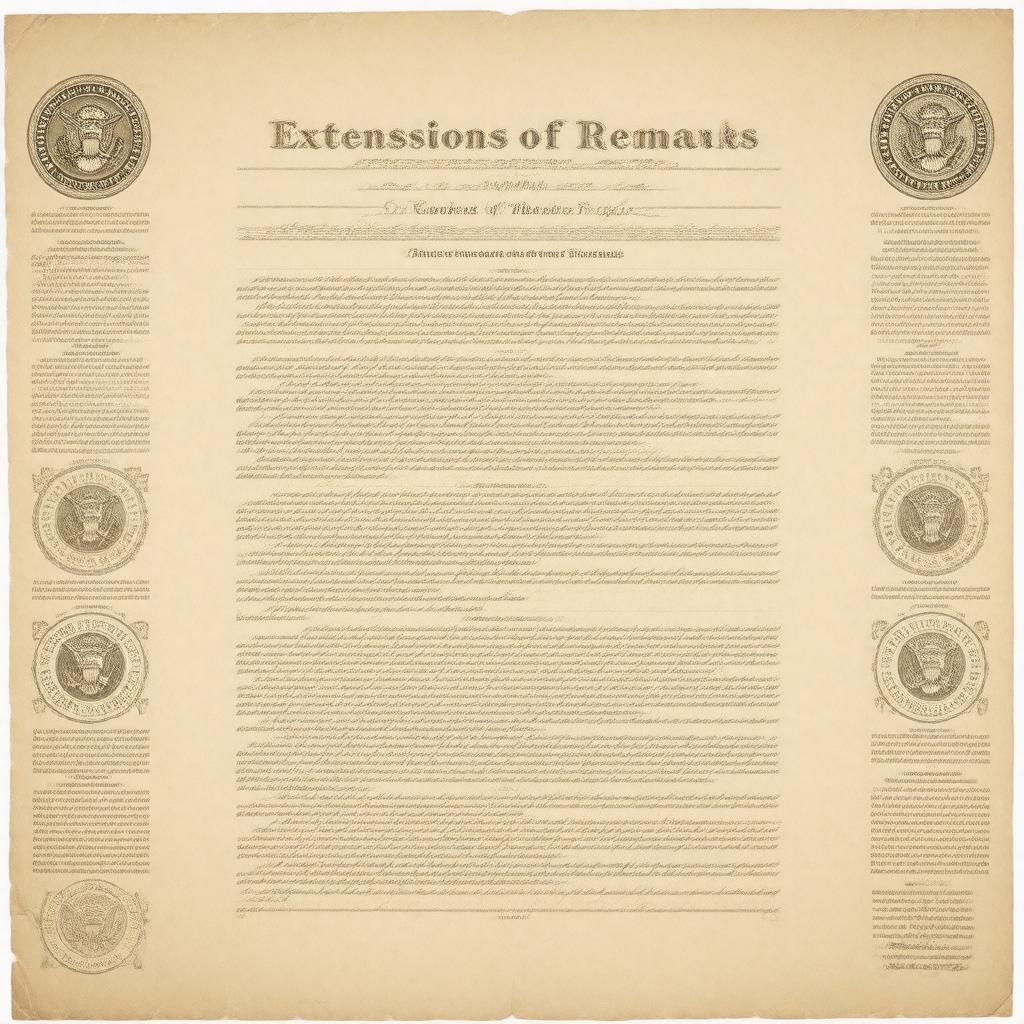 AI-created image of Extensions of Remarks