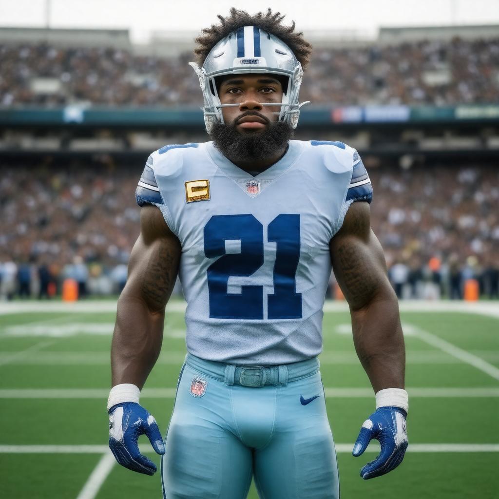 AI-created image of Ezekiel Elliott