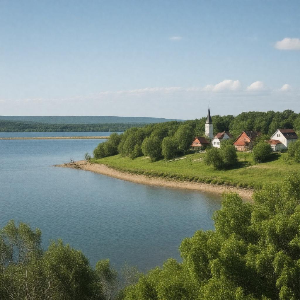 AI-created image of Färingsö