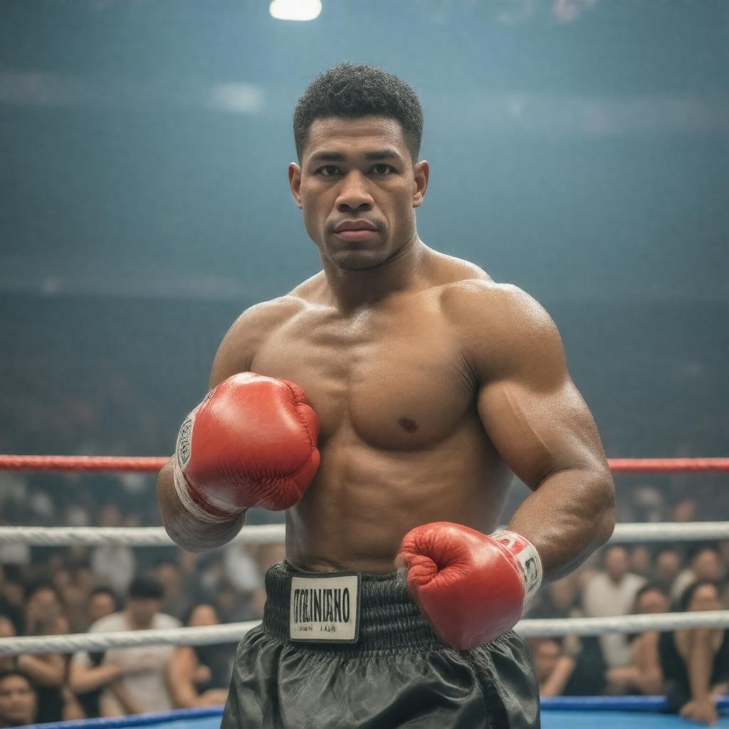 AI-created image of Félix Trinidad