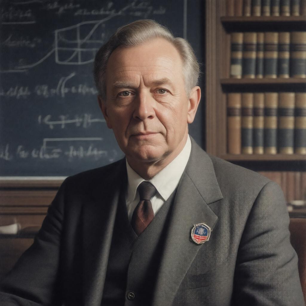 AI-created image of F. Duncan M. Haldane